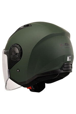 AIRFLOW 2 MAT YEŞİL MOTORCU KASKI
