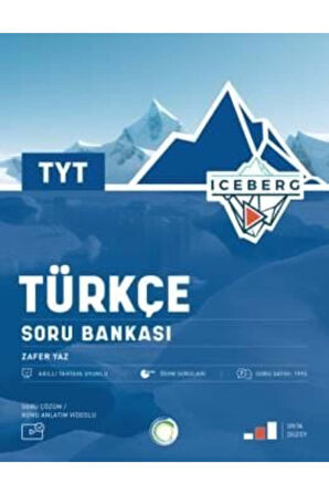Okyanus YKS TYT Türkçe Iceberg Soru Bankası Okyanus Yayınları
