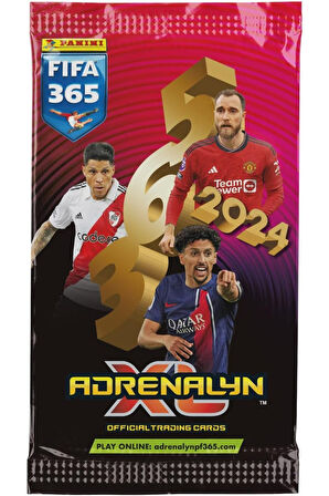 Adrenalyn Fifa 365 - 2024 Official Trading Card Futbolcu Kartları 24 Paket (144 Kart)