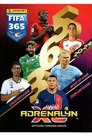 Adrenalyn Fifa 365 - 2024 Official Trading Card Futbolcu Kartları 24 Paket (144 Kart)