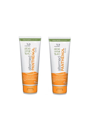 %9 Panthenol  %40 Aloe Vera İçeren Vücut Sütü 230 ml X2 Adet