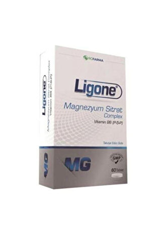 Ligone Magnezyum Sitrat Complex 60 Tablet 8699216520260