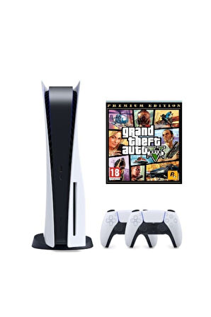 Playstation 5 825 Gb 2. Dualsense Kol Ps4 Gta 5 (İTHALATÇI GARANTİ)