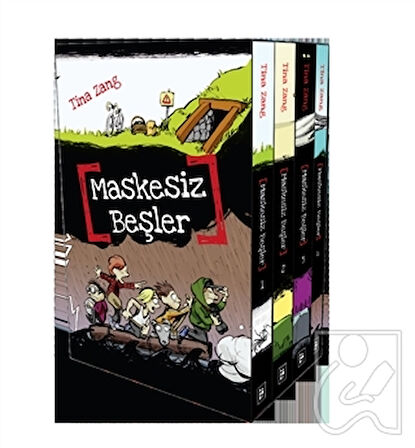 Maskesiz Beşler Serisi - 4 Kitap