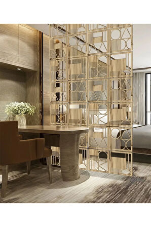 Lazer Kesim Sarkıt Paravan, Ahşap Seperatör, Panel Levha Seti Dekorasyon Ahşap Oda Bölücü şekil