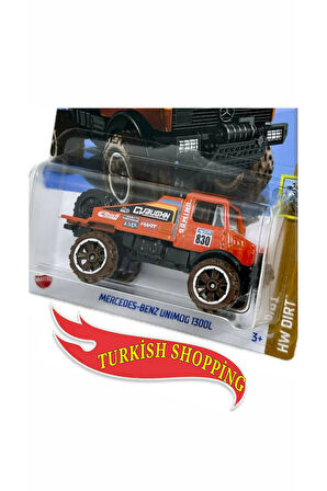 1/64 Ölçek Mercedes Benz Unimog 1300L