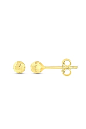 Altın Top Küpe - 14K