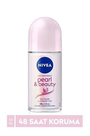 Kadın Roll-on Deodorant Pearl&beauty 50ml, 48 Saat Koruma, X2 Adet