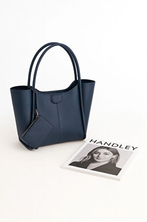 Lüks Büyük Kapasiteli Suni Deri Omuz Çantası