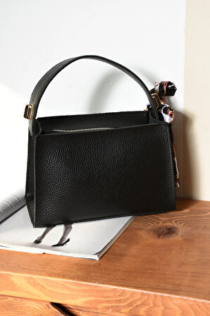 FULARLI ŞIK TREND EL VE OMUZ ÇANTASI