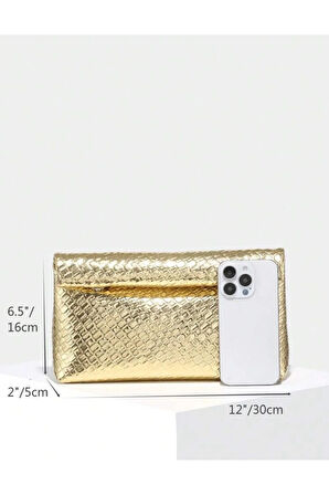 ŞIK TASARARIMLI DÜĞÜN PARTİ ÖZEL GÜN CLUTCH ÇANTA