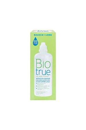 Bio True 100 Ml Çok Amaçlı Kontak Lens Bakım Solüsyonu Seyahat Ve Çantada Taşımaya Uygun