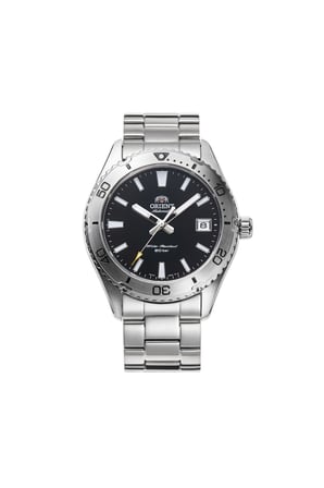 Orient RA-AC0Q01B30B Otomatik Erkek Kol Saati Çelik Kordon Safir Cam Siyah Kadran 40 mm 20 ATM