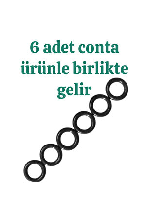 Mama Sandalyesi Ayak Koyma Desteği Beyaz ve 6 adet İthal Conta