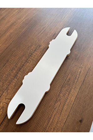 Mama Sandalyesi Ayak Koyma Desteği Beyaz ve 6 adet İthal Conta