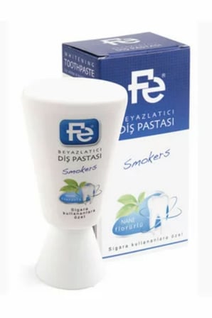 Beyazlatıcı Diş Pastası Smokers (sigara Kullananlara Özel) Nane Florürlü 90 gr 5 Adet