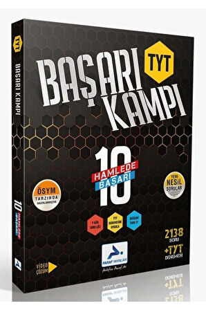 Paraf YKS TYT Başarı Kampı 10 Hamlede Başarı Video Çözümlü Paraf Yayınları