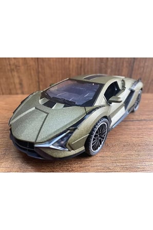 Lamborghini Çek Bırak Model Araba Lamborghini Veneno Diecast Araba Kapı Bagaj Kaput