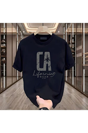 Ca Baskılı Beyaz Tshirt