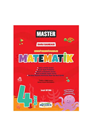 4 Sınıf Master Matematik Soru Bankası