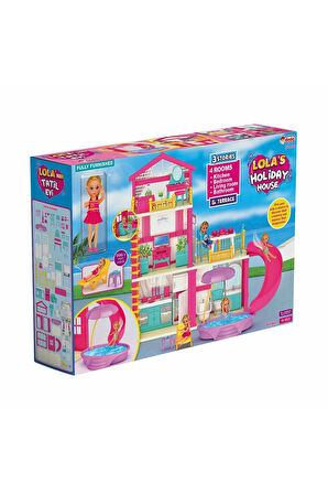 Lola'nın Tatil Ev Seti Lola'nın Tatil Evi Eğitici Oyuncaklar Evcilik Oyuncaklar Kız Çocuk Oyuncaklar