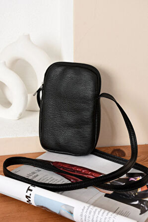 Lüks Günlük Telefonluk Anahtarlık Omuz Çantası Yumuşak Deri