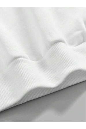 Çocuk Tasarım Kamyon Kepçe Makine Baskılı Kapüşonlu Sweatshirt Pamuklu