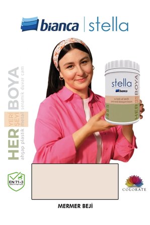 Stella Boya Yeni Nesil Yaşam Boyası Dolap-fayans-cam-plastik-ahşap