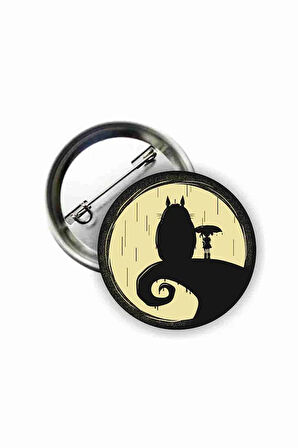 Totoro Anime Buton Rozet