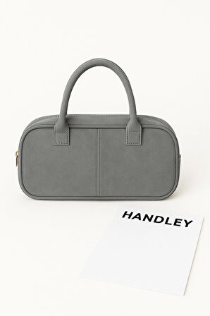 Grace Kadın Omuz ve El Çantası – Suet Dokulu, Minimal Tasarım