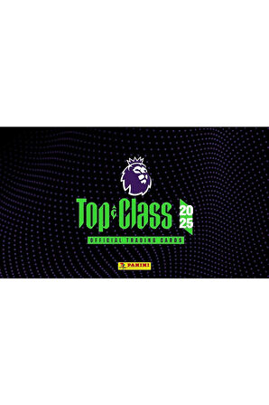 Panini Top Class 2025 Premier League Koleksiyon Futbolcu Kartları  ( 4 Paket & 32 Adet Kart )