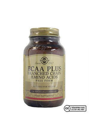 Solgar BCAA Plus 50 Kapsül