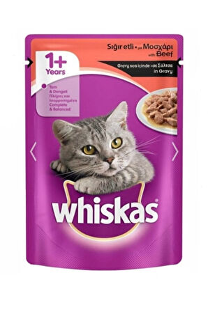 Pouch Sığır Etli Kedi Maması 24 Adet