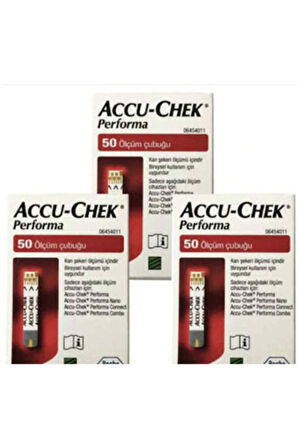 Accu-Chek Performa Şeker Ölçüm Stripi 50'li 3 Adet