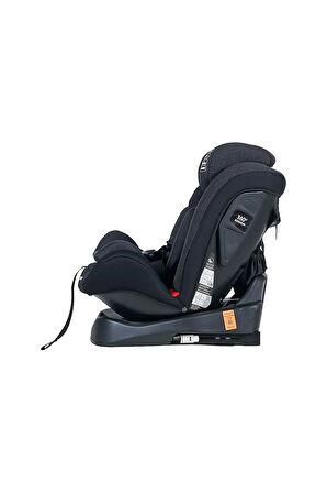 4088 Strong Fix 0-36 kg Isofix'li Oto Koltuğu Füme - 360° Dönebilen Strongfix