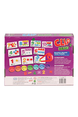 Nessiworld CAPLS-5286 Clip Bead Kutu Oyunu -CA Games