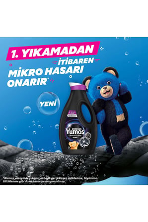 Yumoş Sıvı Bakım Deterjanı Siyahlar 1690 Mlx1 Sıvı Bakım Deterjan Renkliler 1690 Mlx1