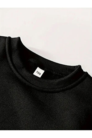 Bear BASKILI UNISEX PAMUKLU ÇOCUK EŞOFMAN TAKIMI