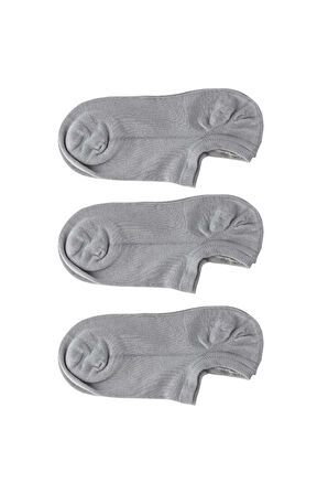 3'lü Set Kadın Kısa Modal Patik Çorap Kaliteli Düz Renk Yazlık Rahat Bilek İnce Dikişsiz Çeşit Spor