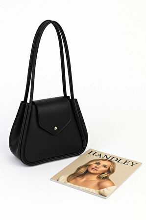 Lüks Kapak Detaylı Omuz Çantası