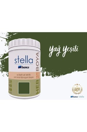Stella Su Bazlı Saf Akrilik Boya 1 Litre