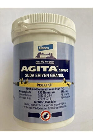 Agita Elenco 10wg Karasinek Ilacı 100 gr Haşere 09 2024