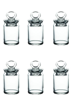 240 cc - Kitchen Spice Mini Baharatlık 6 Lı Set.