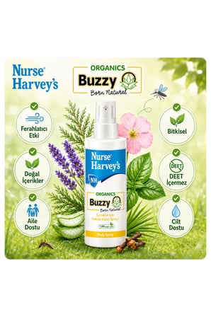 Organics Buzzy Çocuklar İçin Kokulu Vücut Spreyi 175 Ml 8699177824490