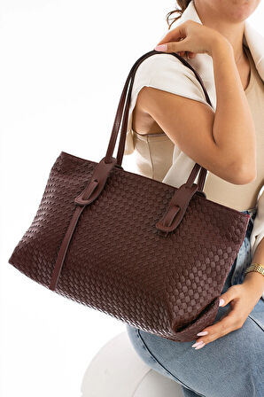 Kadın Omuz Çantası Büyük Astarlı