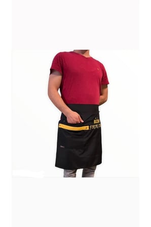Yarım Belden Bağlamalı Önlük Micropolyester Kuaför Cafe Garson Restoran Önlüğü