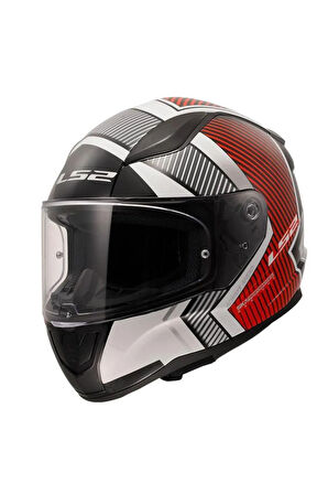 Rapıd 2 Extra Kapalı Kask Beyaz-kırmızı