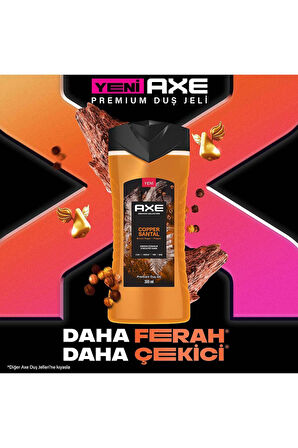 Axe Premium Collection Copper Santal Duş Jeli 2 x 300 ML