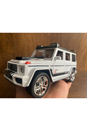 MERCEDES G65 JİP DİECAST ARABA MERCEDES G63 ARABA BRABUS ROCKET DİECAST METAL ARABA KAPILARI AÇILIR