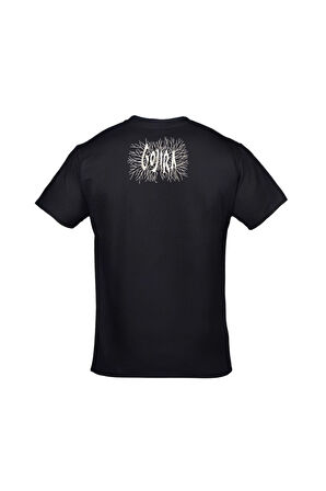 Gojira Fortitude Ön Arka Baskılı Unisex Siyah Tshirt